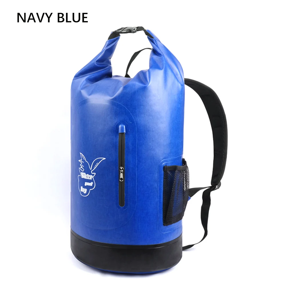 Новые 20L-35L водонепроницаемые сумки двойной сухой мешок рюкзак для наружной речной треккинговой сумки для пеших прогулок Дрифтинг плавательные дорожные наборы ПВХ сумки