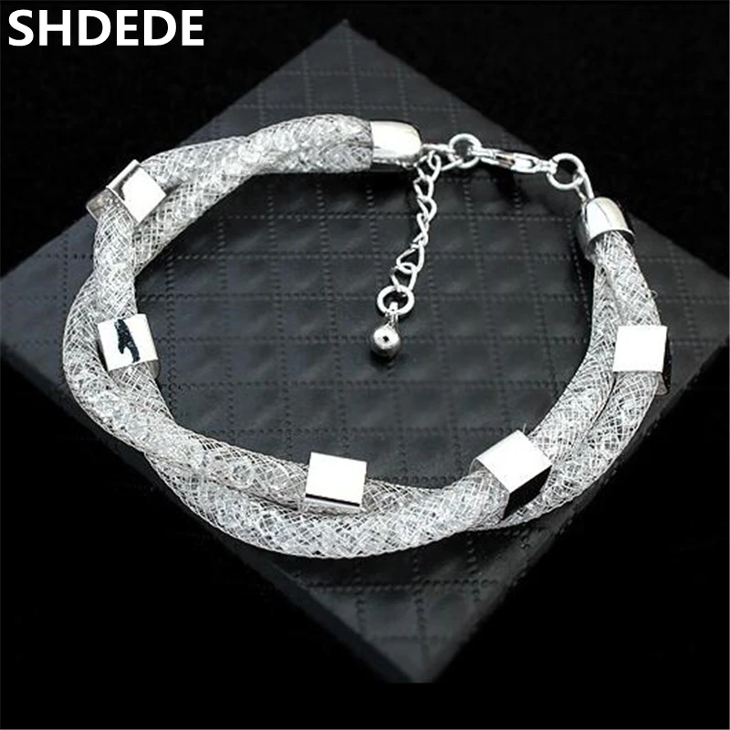 SHDEDE ювелирные изделия 2019 горячая Распродажа Кристалл от Сваровски сетка