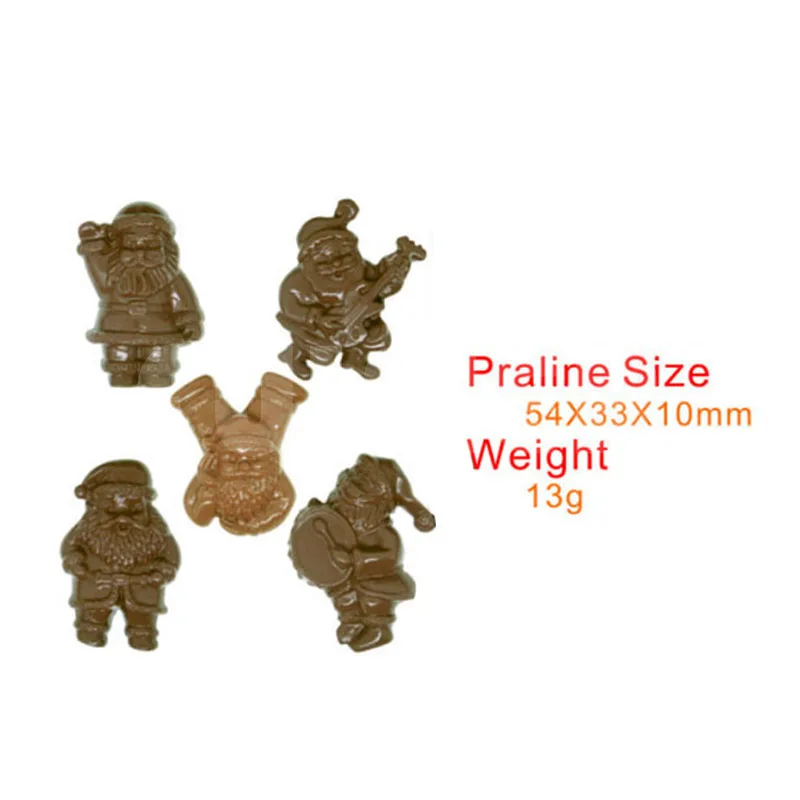 Рождественский подарок форма для выпечки шоколада Рождественская серия сделай