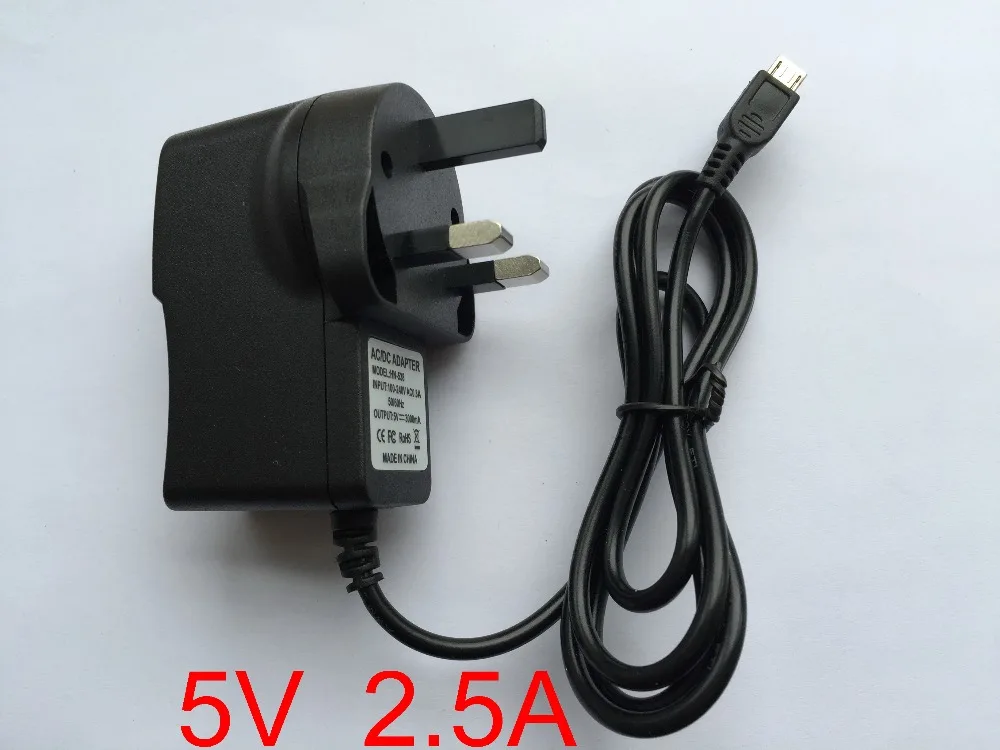 Зарядное устройство Micro USB 5 В 2 А 1 шт. блок питания вилка стандарта Великобритании
