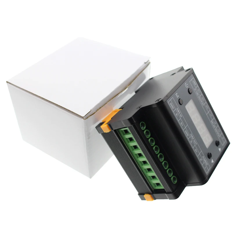 AC110 220v dmx вход сигнала 3 канала 0 10 В Диммируемый выход Светодиодный диммер 220 в