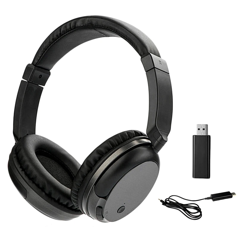 Ws-3680 Fm беспроводные наушники стерео супер бас радиочастотный приемник с Usb