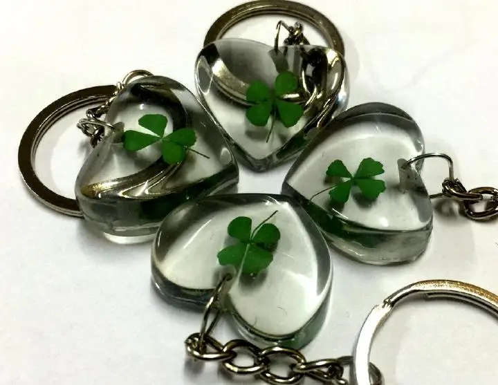 Бесплатная доставка 12 шт. чудо брелок с симпатичным сердцем настоящий