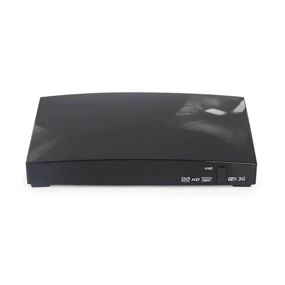 1 шт. оригинальный v8s спутниковый ресивер s Поддержка webtv Biss ключ 2x USB слот Wi Fi 3G