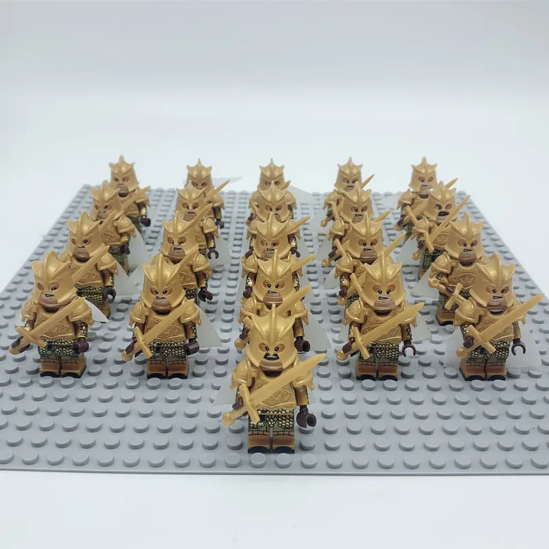 21 шт. новая игра престолов MOC Ice and Fire серии Джейми Ланнистер Preston греческое поле