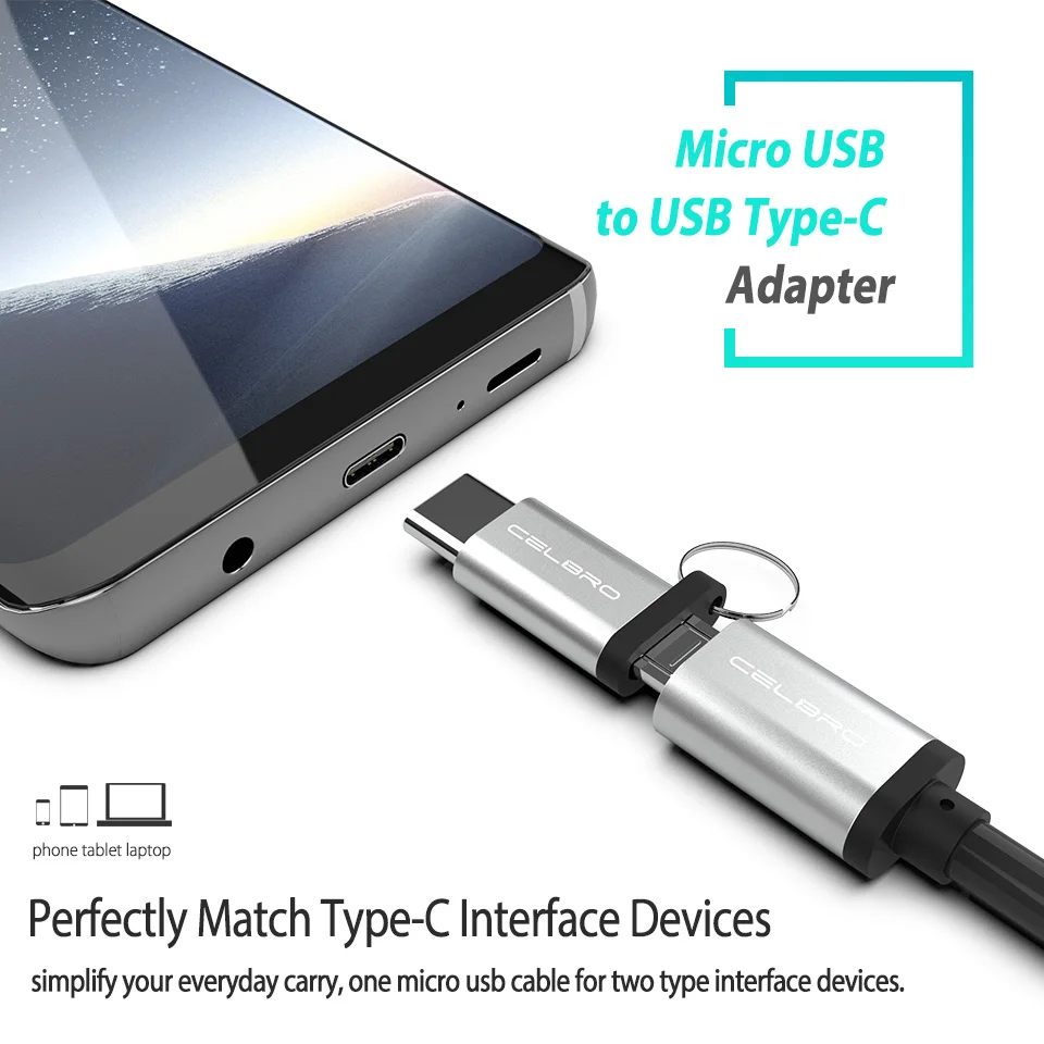 USB Type C OTG адаптер к Micro кабель конвертер для Samsung Galaxy S8 S9 Huawei P10 P20 Pro Oneplus 6t 7 |