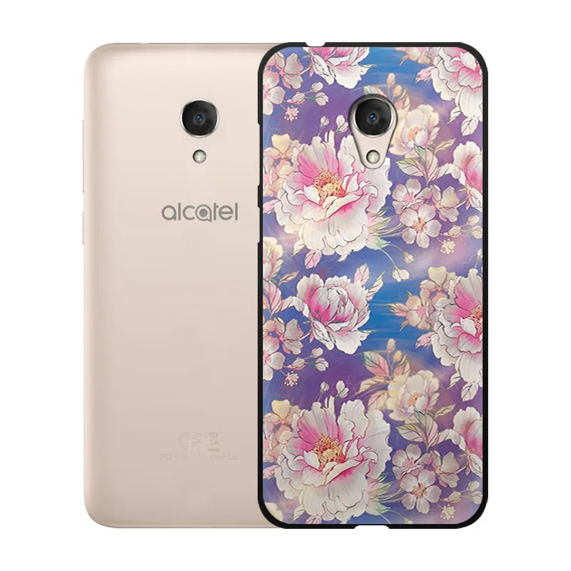 4 JURCHEN чехол для Alcatel 1X чехол из мягкого ТПУ 3D мультяшный силиконовый чехол на заднюю панель чехол для Alcatel 1C чехол для телефона 5009A 5059D 5009 5059 - Цвет: 4