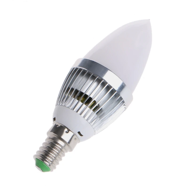 E12/E14 3W RGB LED 15 цветов меняющая цвет свеча лампочка лампа с дистанционным