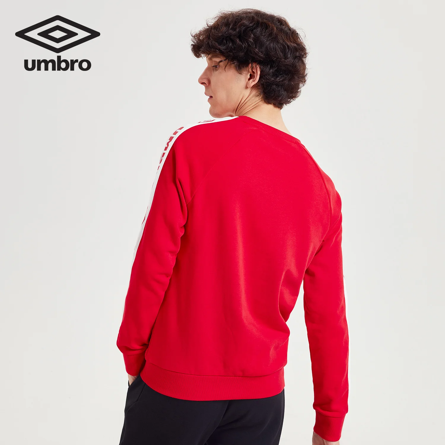 Umbro, осенний мужской модный спортивный свитер с круглым вырезом, брендовая куртка UO183AP2401
