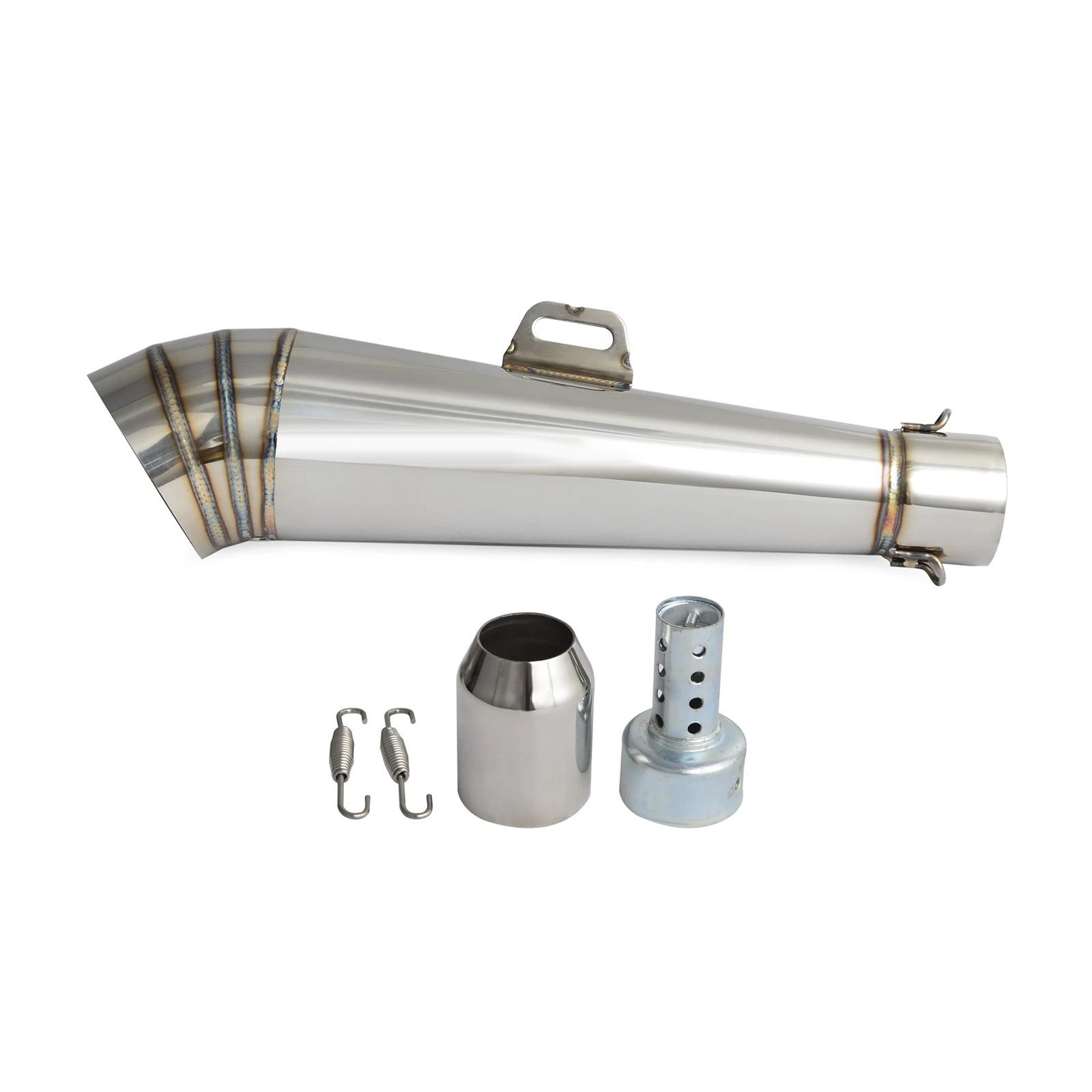 NICECNC 38-51mm Slip On GP Exhaust Muffler Pipe For Yamaha YZ YZF WR 125 250 350 450 R X F FX R1 R3 R6 FZ1 FZ6 MT FZ 07 09 2018 |