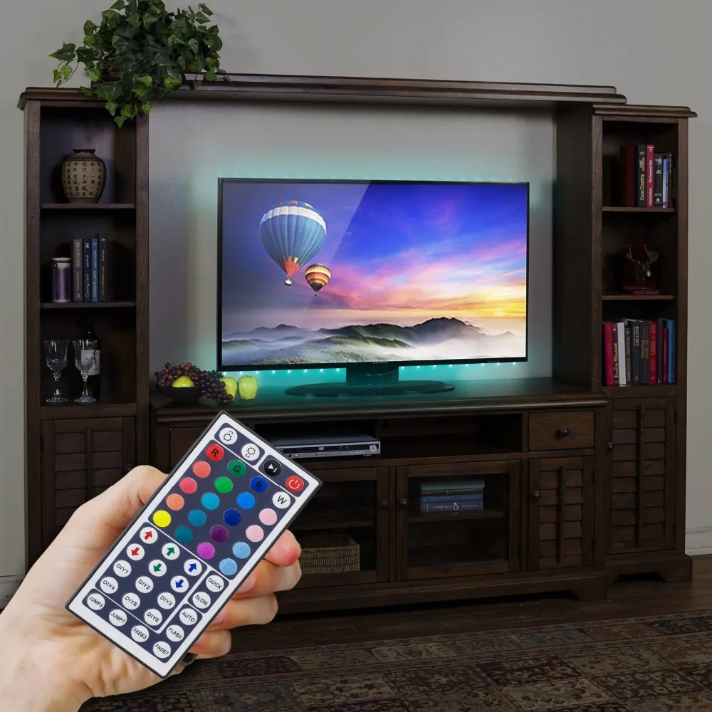 1 шт. RGB светодиодный контроллер 12V 6A 44Key Мини ИК пульт дистанционного управления