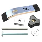 Деревообрабатывающий стол, металлический быстродействующий зажим для Т-образного слота, Т-образный трек, аксессуары для деревообрабатывающего инструмента