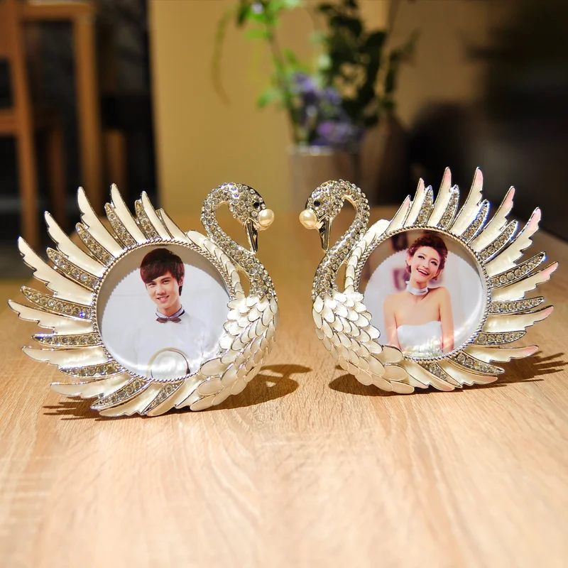 &quotПрекрасного Лебедя&quot Из Двух частей Стол Металлический Каркас Фоторамка 3.5