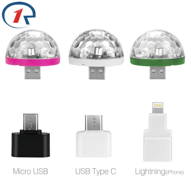 Мини-микрофон ZjRight со светодиодной подсветильник USB | Лампы и освещение