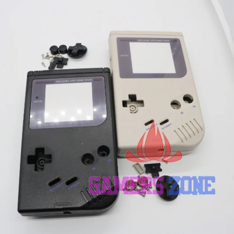 Черный Серый OEM новый чехол с полным корпусом для Nintendo Gameboy Classic GB DMG GBO|case for|housing