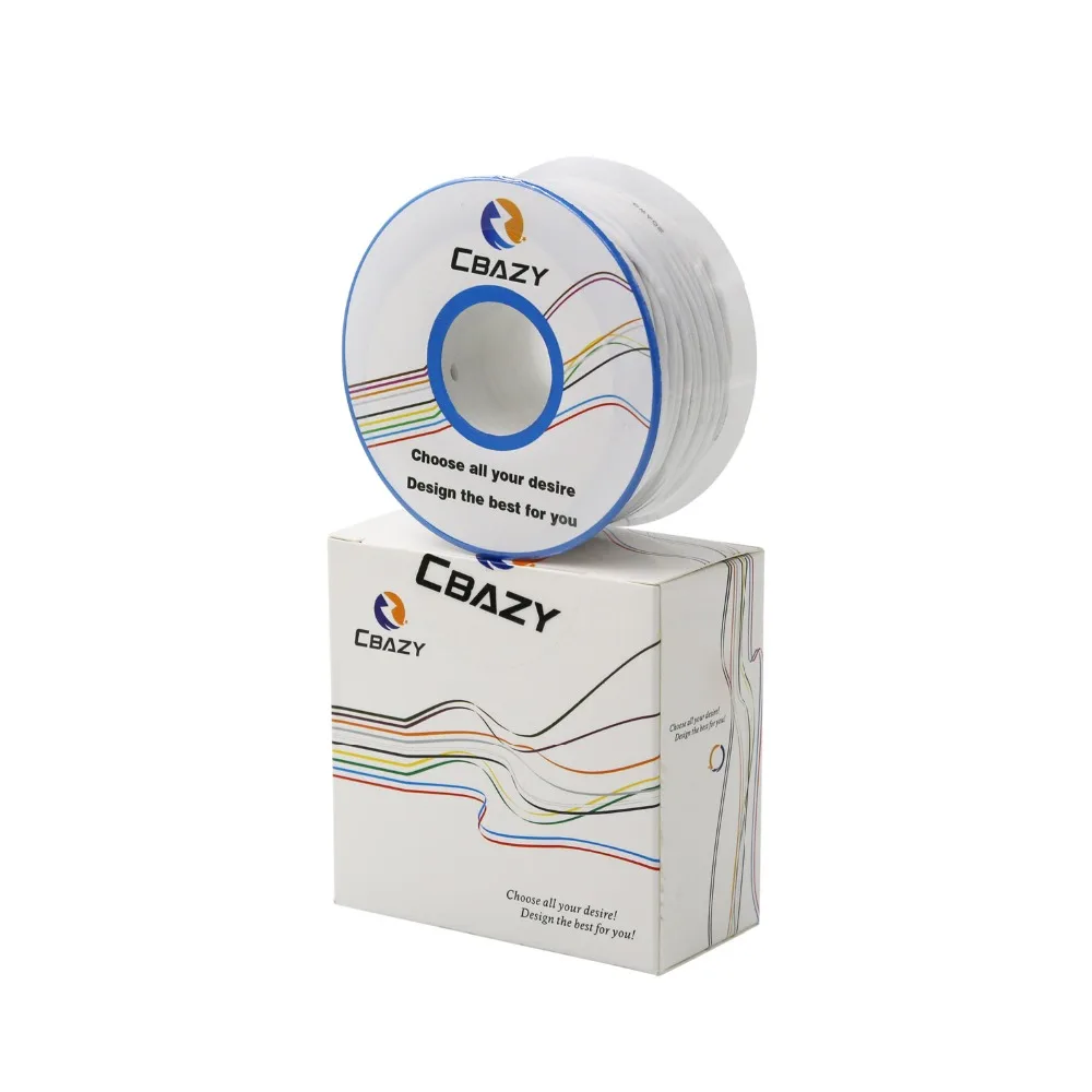 Силиконовый провод CBAZY 24awg 30 м гибкий силиконовый и кабель многожильный из