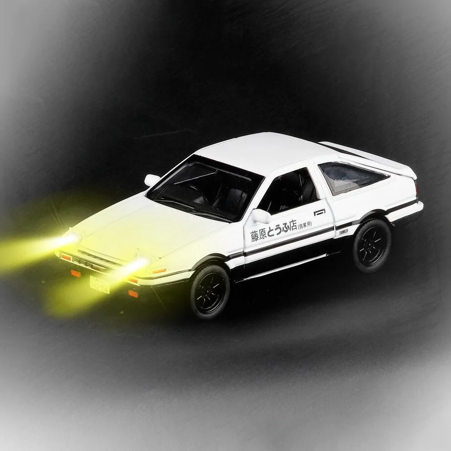 Модель спортивного автомобиля AE86 в масштабе 1/32 литая Игрушечная машина