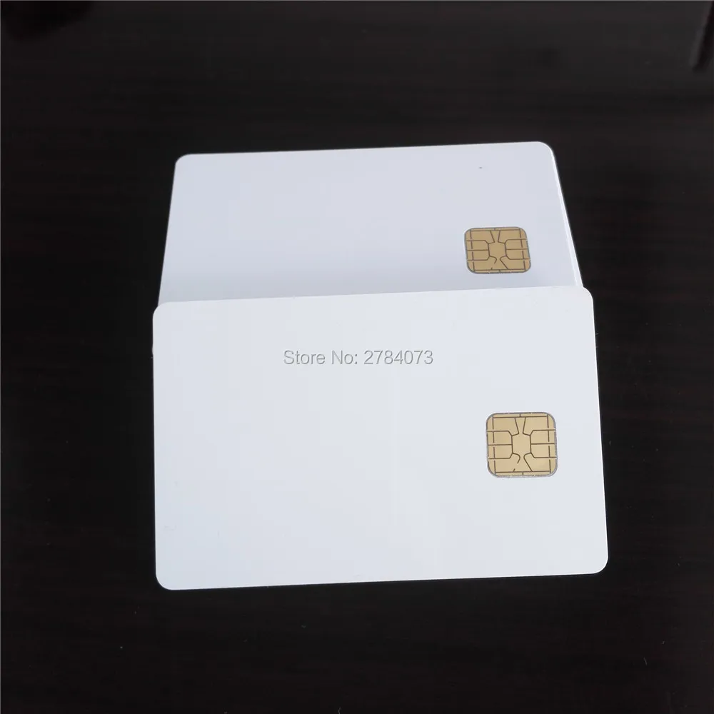 50pcs/lot Factory Sales 4428 Card Smart Chip Blank RFID Secure Memory Cards | Безопасность и защита