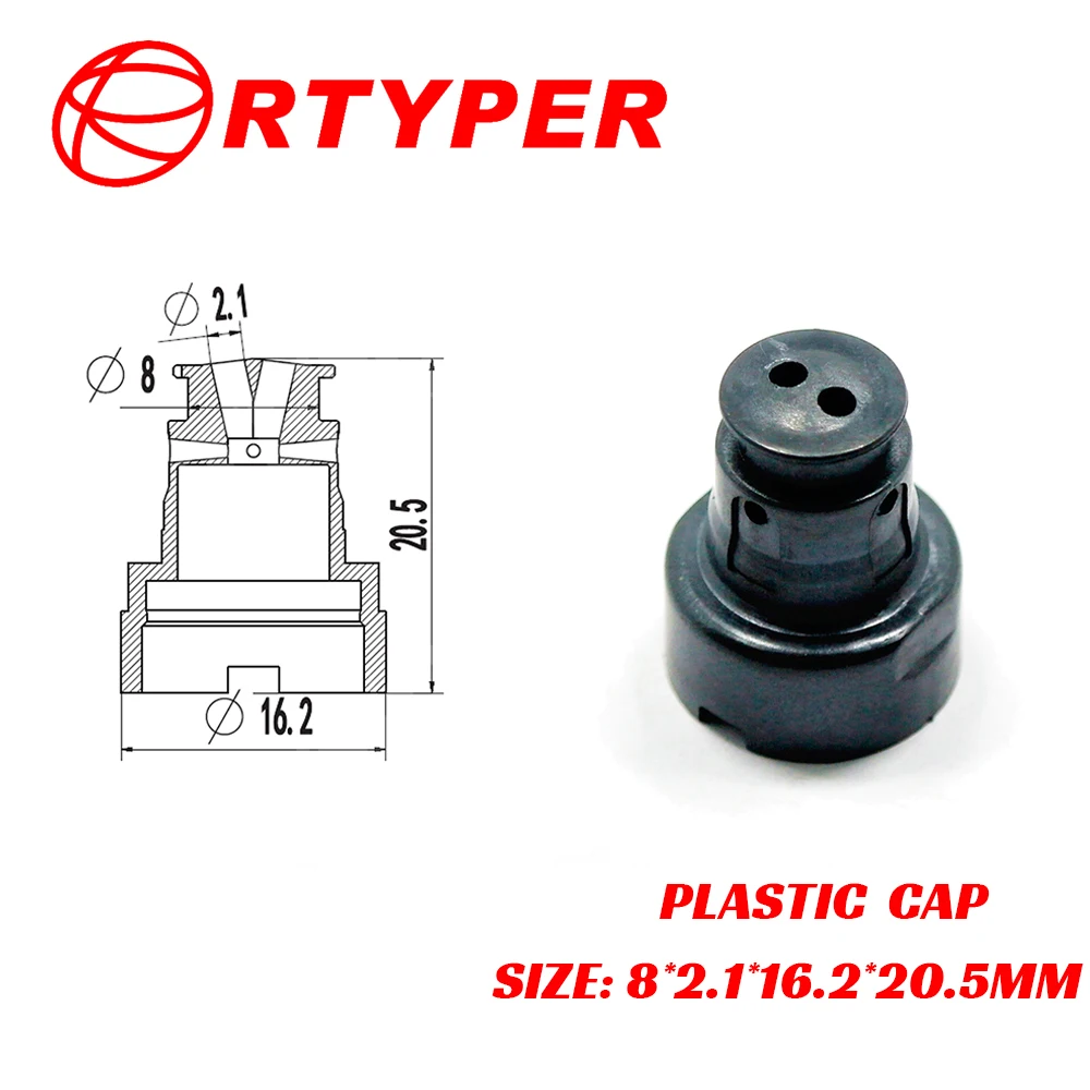 

Пластиковые колпачки 31009 для 23209-20020 Denso Toyota Hilux, 50 шт.