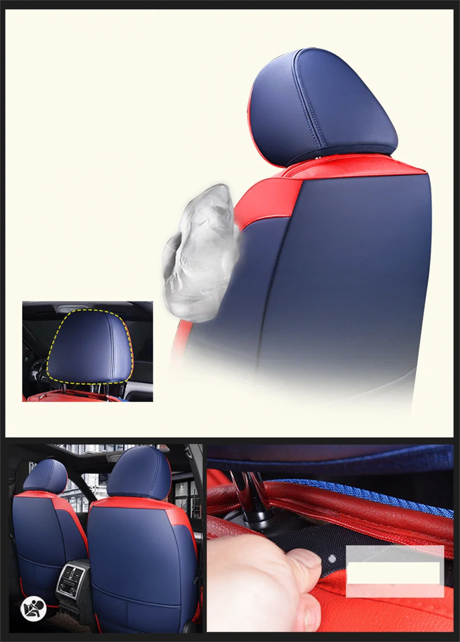 Новые кожаные и сэндвич автомобильные чехлы для сидений Honda все модели URV CRV CIVIC fit Accord City XRV HRV Jazz vezel Insight Spirior style