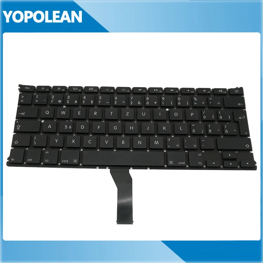 5 шт./лот новая Чешская клавиатура CZ для Macbook Air 13 &quotA1369 2011 A1466 2012 2013 2014 2015