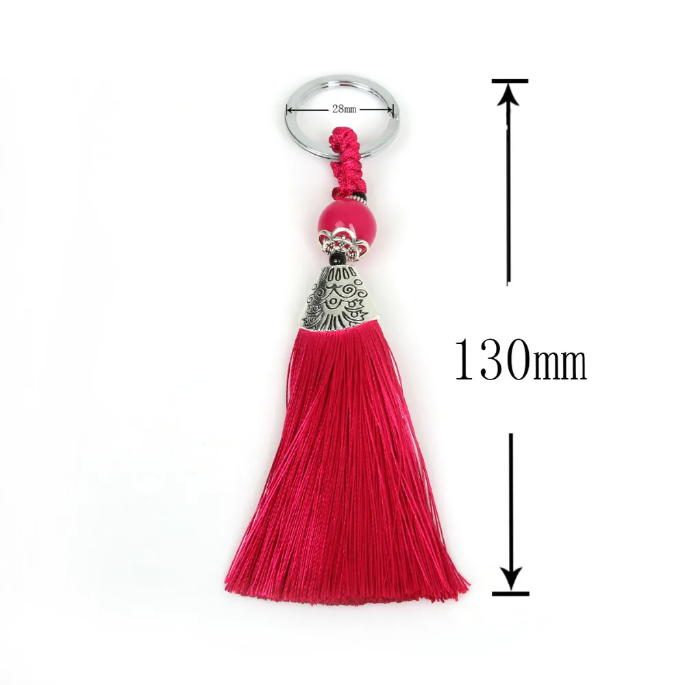 Bohemia Style 130mm Long Tassel Retro Decorative Pendant /Jewelry Home Textil Bags Garment Key Rings Crafts DIY Accessories | Дом и сад