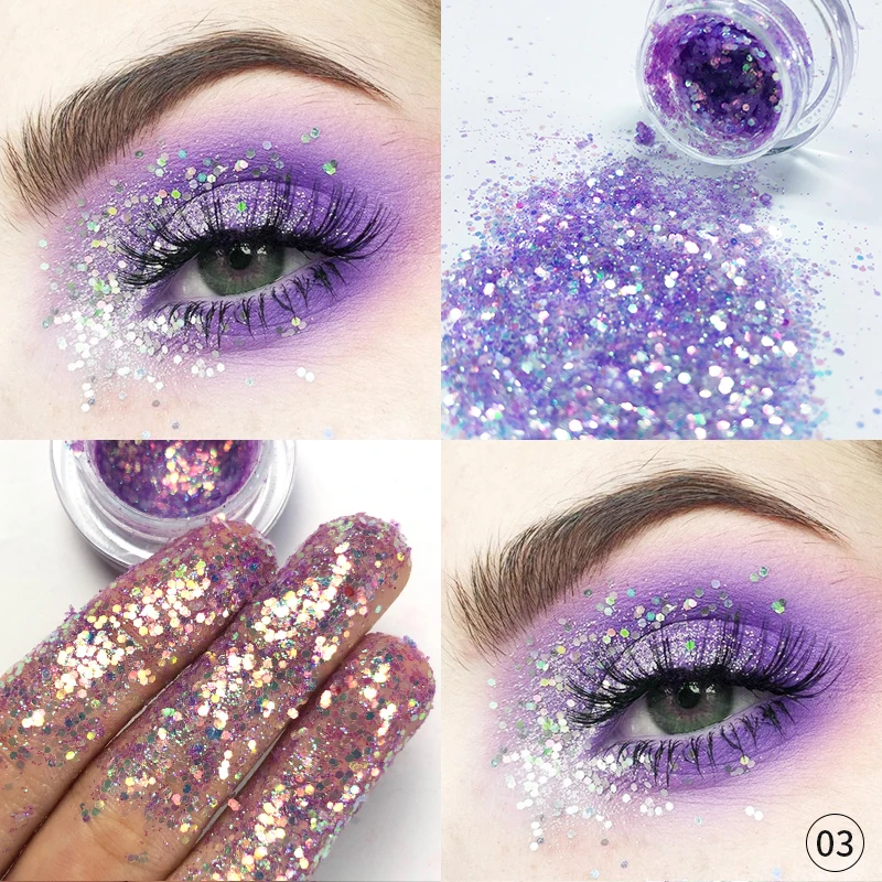 Блестящие тени для век Pudaier бриллиантовый стиль 34 Sombra инструмент макияжа тела