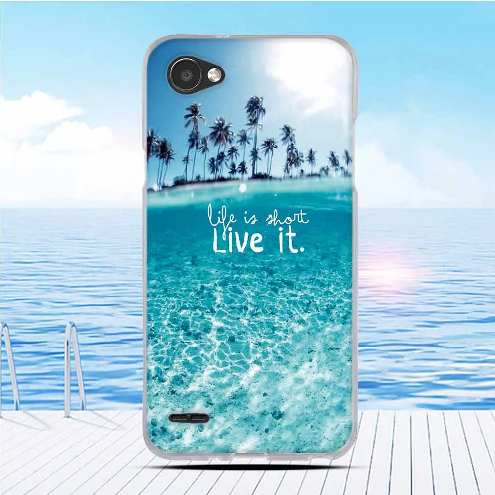 

Soft TPU FOR Capa LG Q6 Case Cover Silicone FOR Capa LG Q6 Plus X600 /Alpha M700 Back Protective FOR Funda LG Q6A Case
