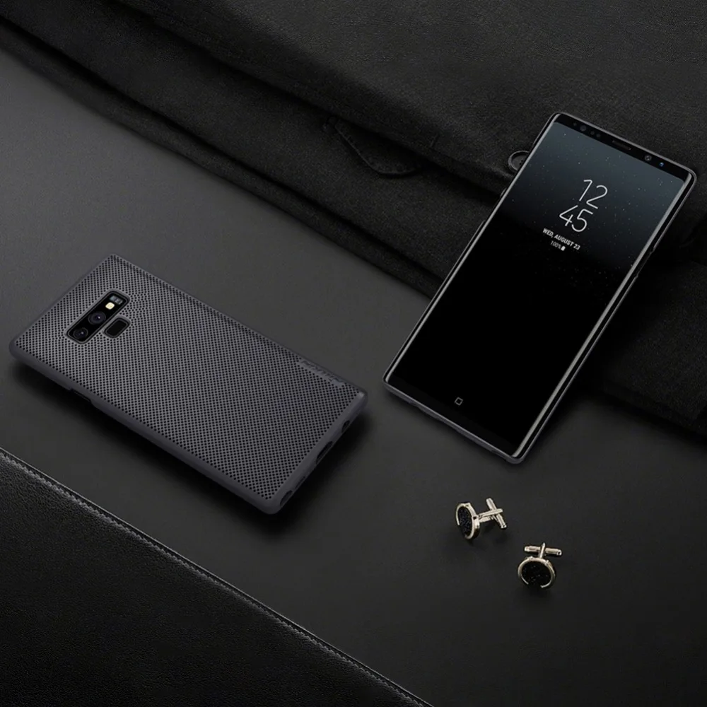 NILLKIN Air Чехол для samsung galaxy note 9 теплорассеивающий ПК жесткий пластиковый чехол для телефона для galaxy note 9 чехол для телефона дом
