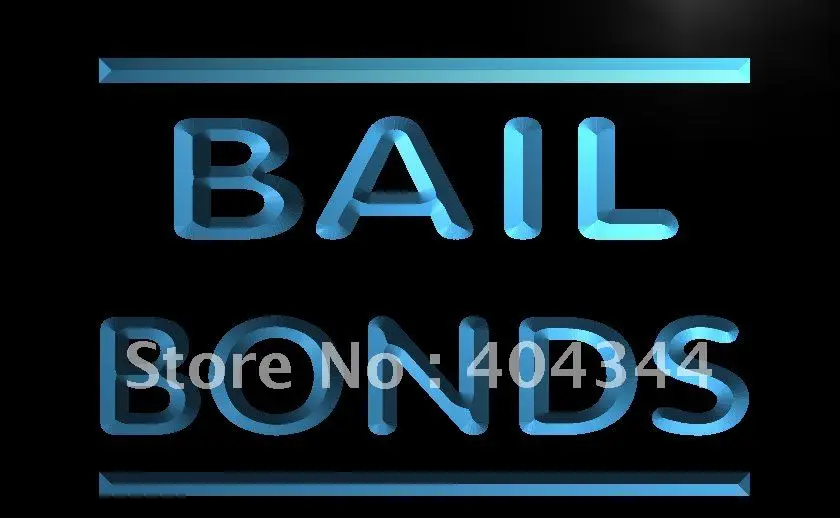 

LB604- Bail Bonds Money Stores NEW LED Neon Light Sign home decor crafts