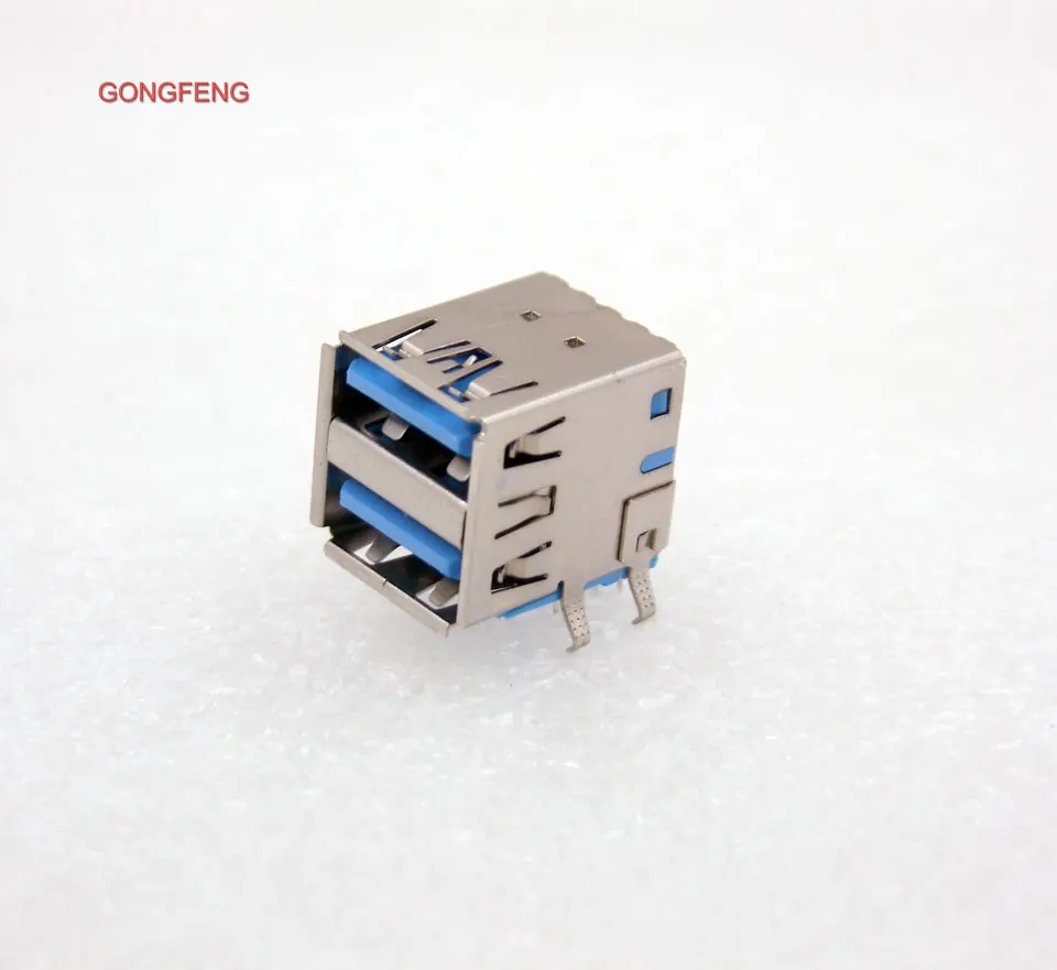 Специальная оптовая продажа новинка хит продаж разъем USB 3 0 типа A 90 двойной