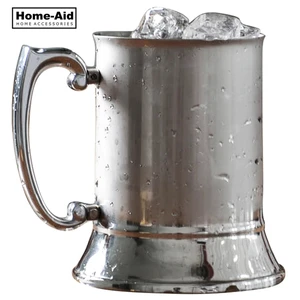 Чаша для коктейля импортная Коктейльная чашка из нержавеющей стали 304, стеклянная кружка для пива, медная чашка, стеклянная, Москва