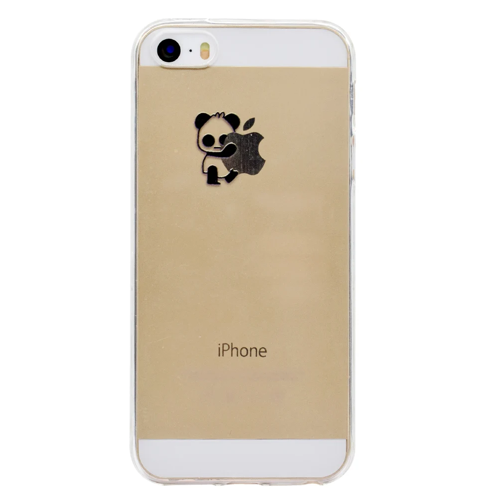 Модный чехол с милым Фламинго дельфином слоном жирафом для чехла iphone 5S