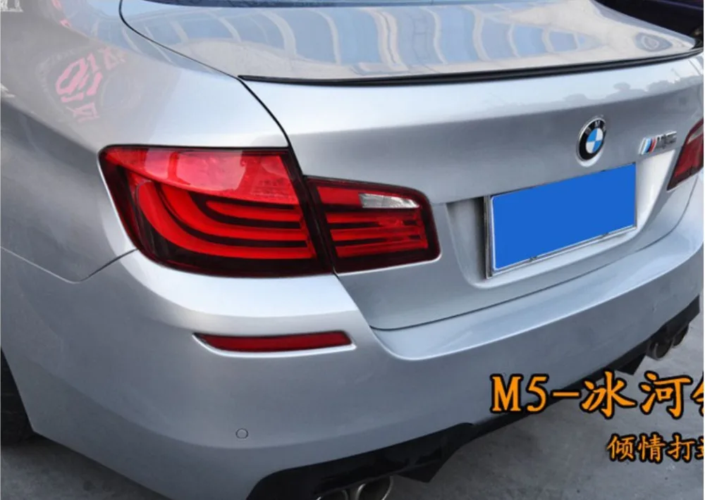 HLONGQT ABS Спойлер для BMW F10 F18 520i 523i 525i 528i 535i 2011 2017 Высокое качество автомобильные