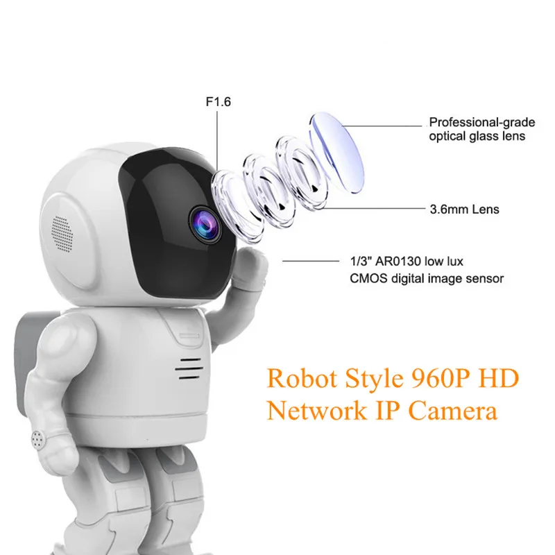 SITU бренд IP камера Робот 960P HD wifi беспроводной PTZ двухстороннее аудио P2P Onvif ночного видения сеть детский монитор камера безопасности