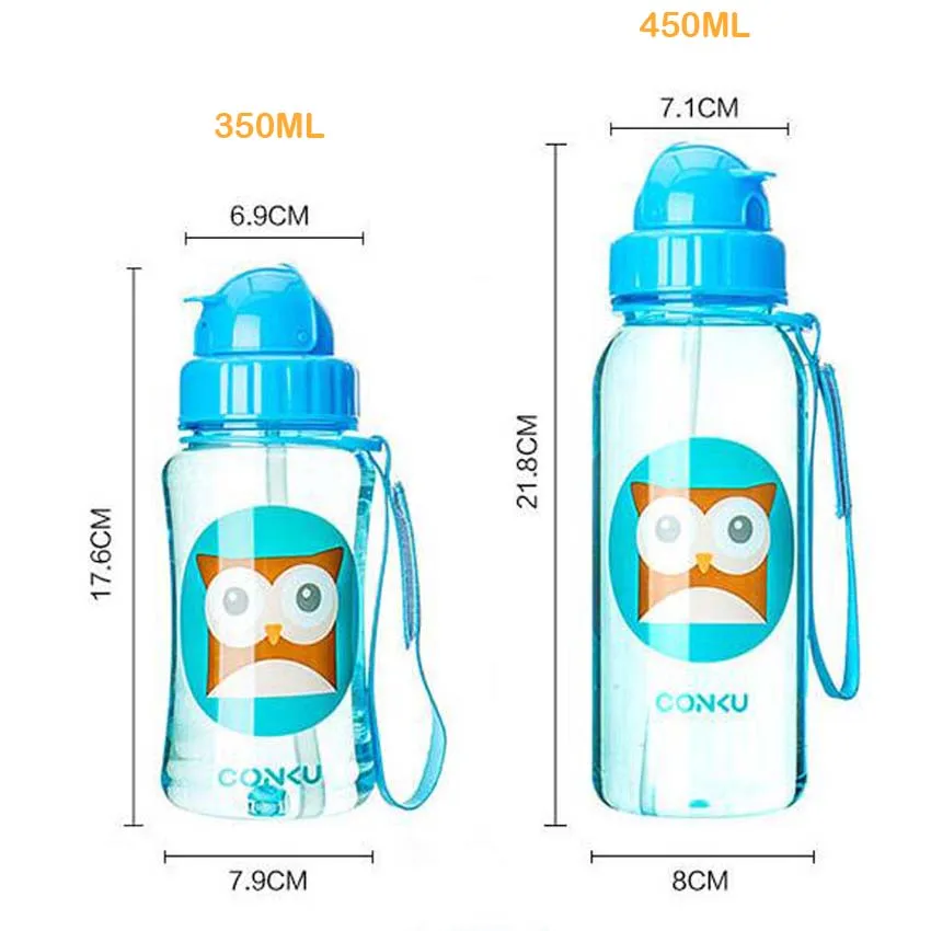 350 мл ударопрочные Детские Чашки Sippy детские бутылочки для питья младенцев детей