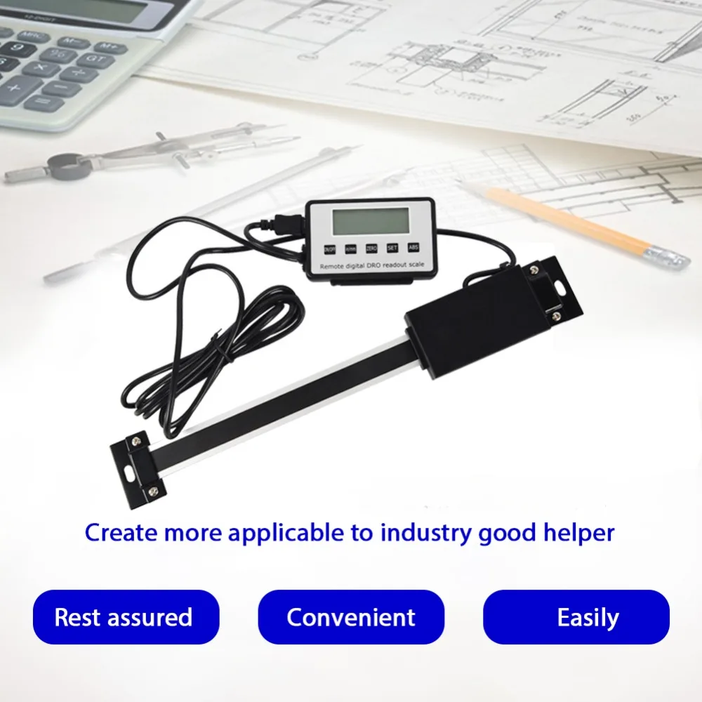 Индикация цифровые линейные весы удаленного внешнего Дисплей правитель станок
