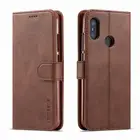 Чехол-книжка для Xiaomi Redmi Note 7 Pro, кожаный, с магнитной застежкой