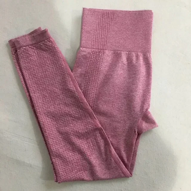 Pink Pants Комплект из 3 предметов для йоги, Vital, бесшовные леггинсы, спортивный бюстгальтер, укороченный Топ с длинным рукавом, женская одежда для бега, тренажерного зала, с высокой талией, спортивный костюм для фитнеса - Цвет: Pink Pants