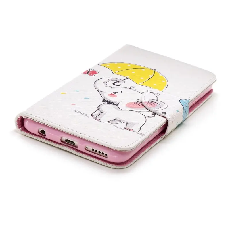 Phone Case for Huawei Honor 7C pro 5.99&quot Y7 2018 Wallet Cover huawei Prime Flip Leather Cute Panda Mobile | Мобильные телефоны