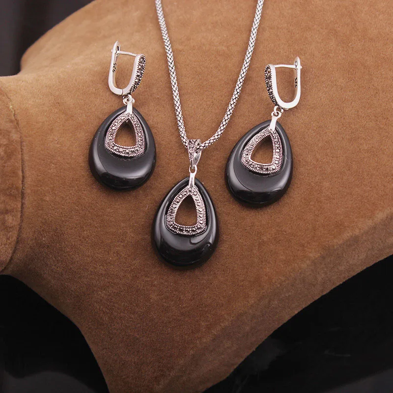 Комплект из колье и серёг в античном стиле|earrings and necklace set|earrings necklacenecklace set |
