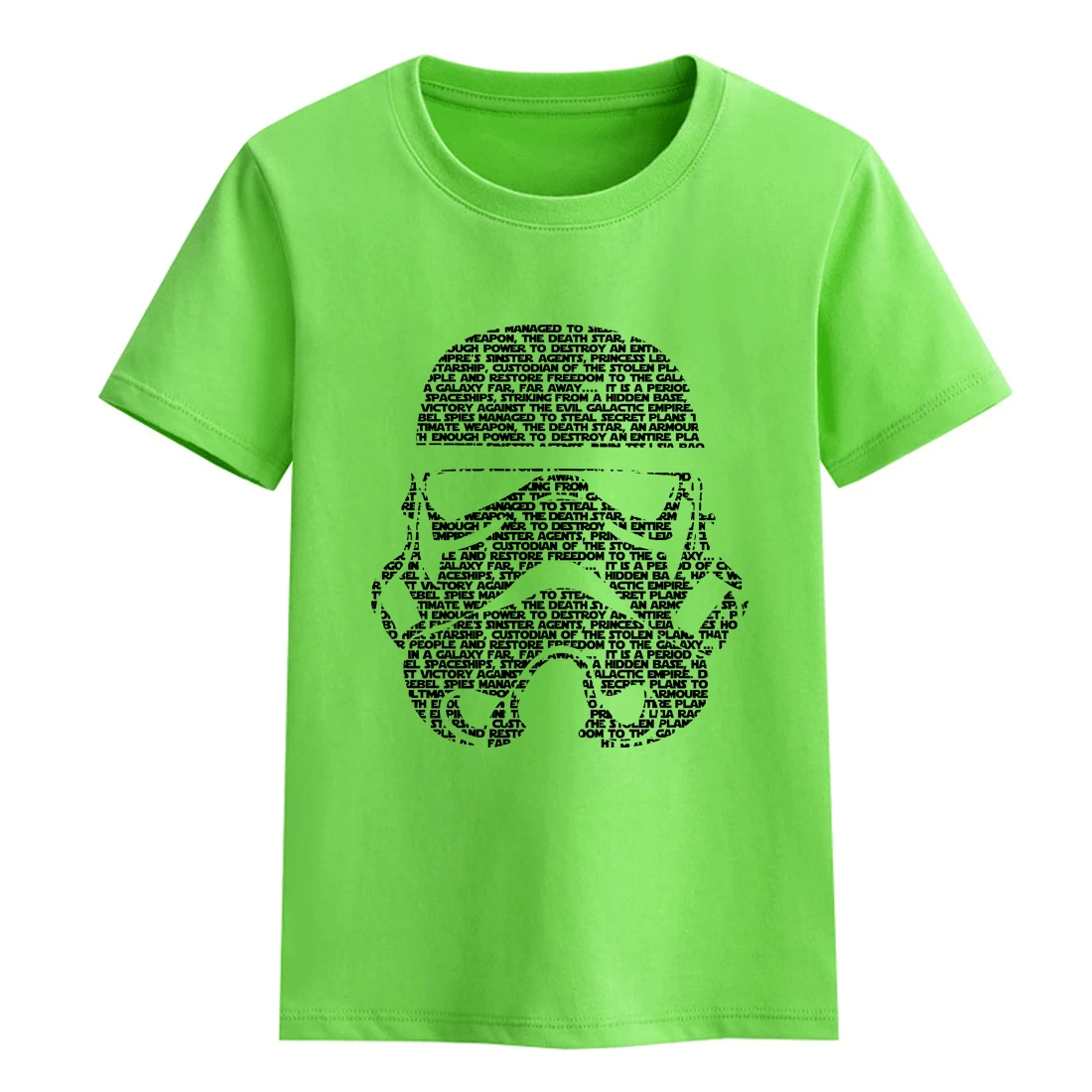 Новинка 2017 летняя брендовая одежда Дарт Вейдер узор для малышей футболки Мода