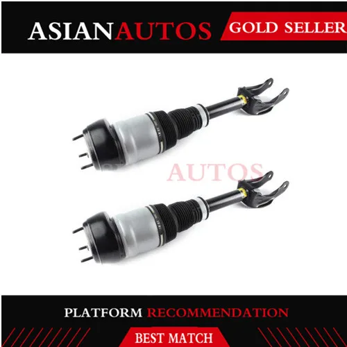 Пара передних амортизаторов Airsusfat для Mercedes GL Class GL350 ML X166 W166 без ADS 1663202513
