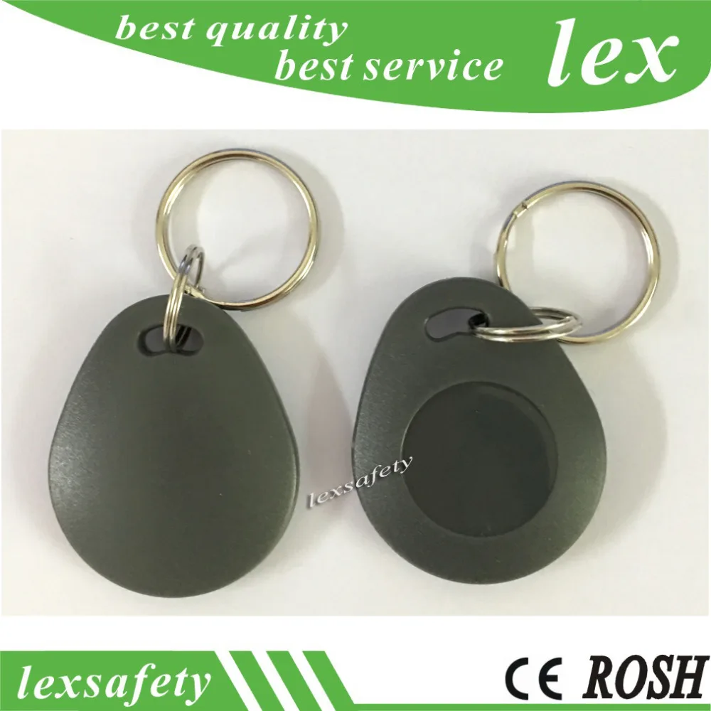 Брелок 100 шт./лот чип 125 кГц карта ключей Rfid T5577 для копирования идентификационных