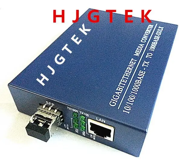 Mutlimode дуплексный SFP гигабитный волоконно-оптический медиаконвертер 0 5 км LC порт |