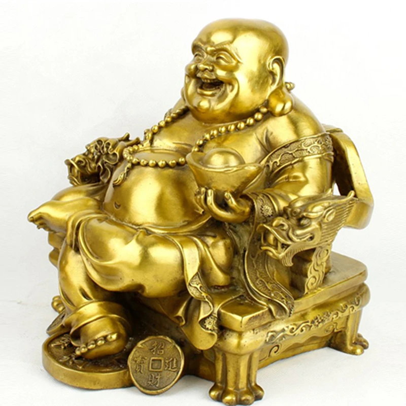 Открывающаяся светильник гурка Будды Maitreya смеющееся украшение для автомобиля