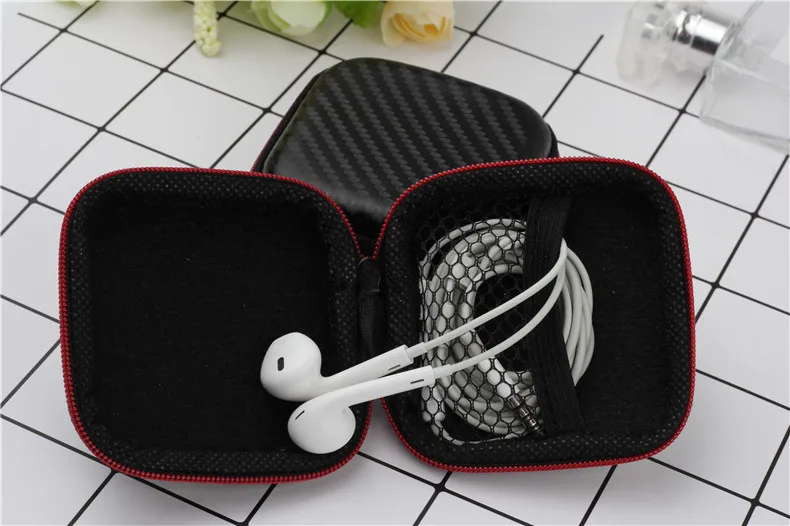 Сумка для хранения наушников чехол bluetooth коробка сумка амбушюры i7 i10s tws с зарядным