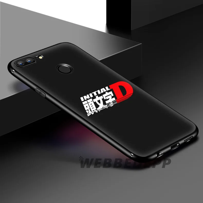 WEBBEDEPP INITIAL D AE86 Soft Silicone Case for Huawei Honor Mate 20 10 8X 8C 8 6A 7A 7X 7C Lite Pro TPU |