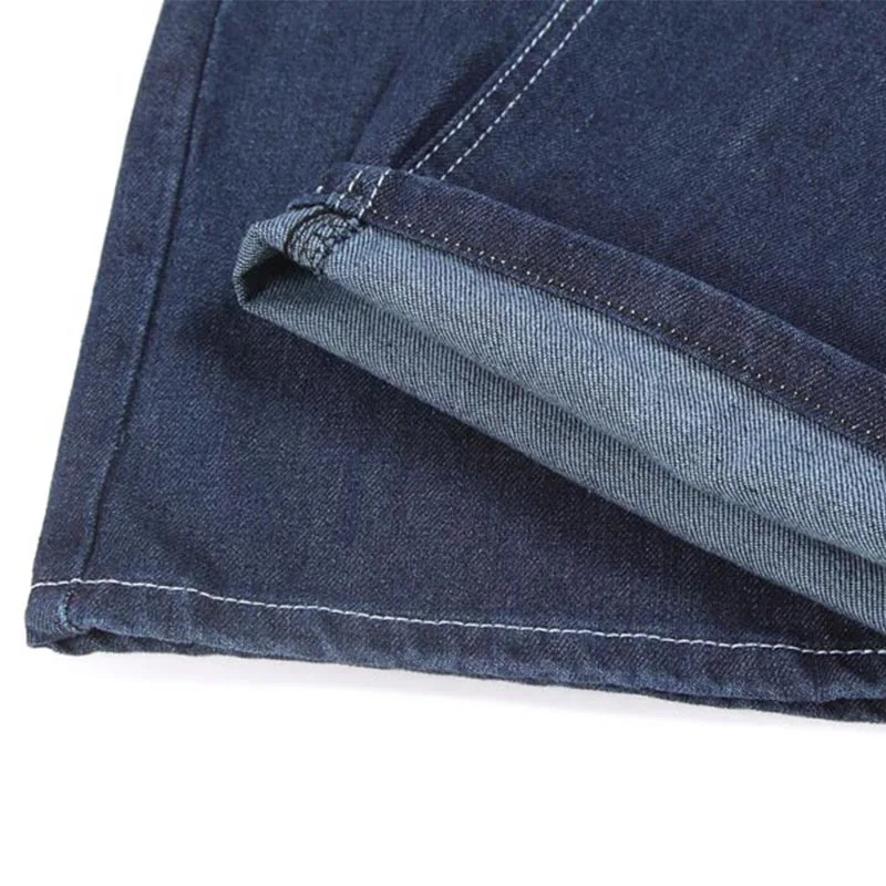 Men Blue Baggy Jeans Bleached Design Hip Hop Mens Wide Leg Denim Pants Male Loose Hiphop Streetwear Skateboarder | Мужская одежда