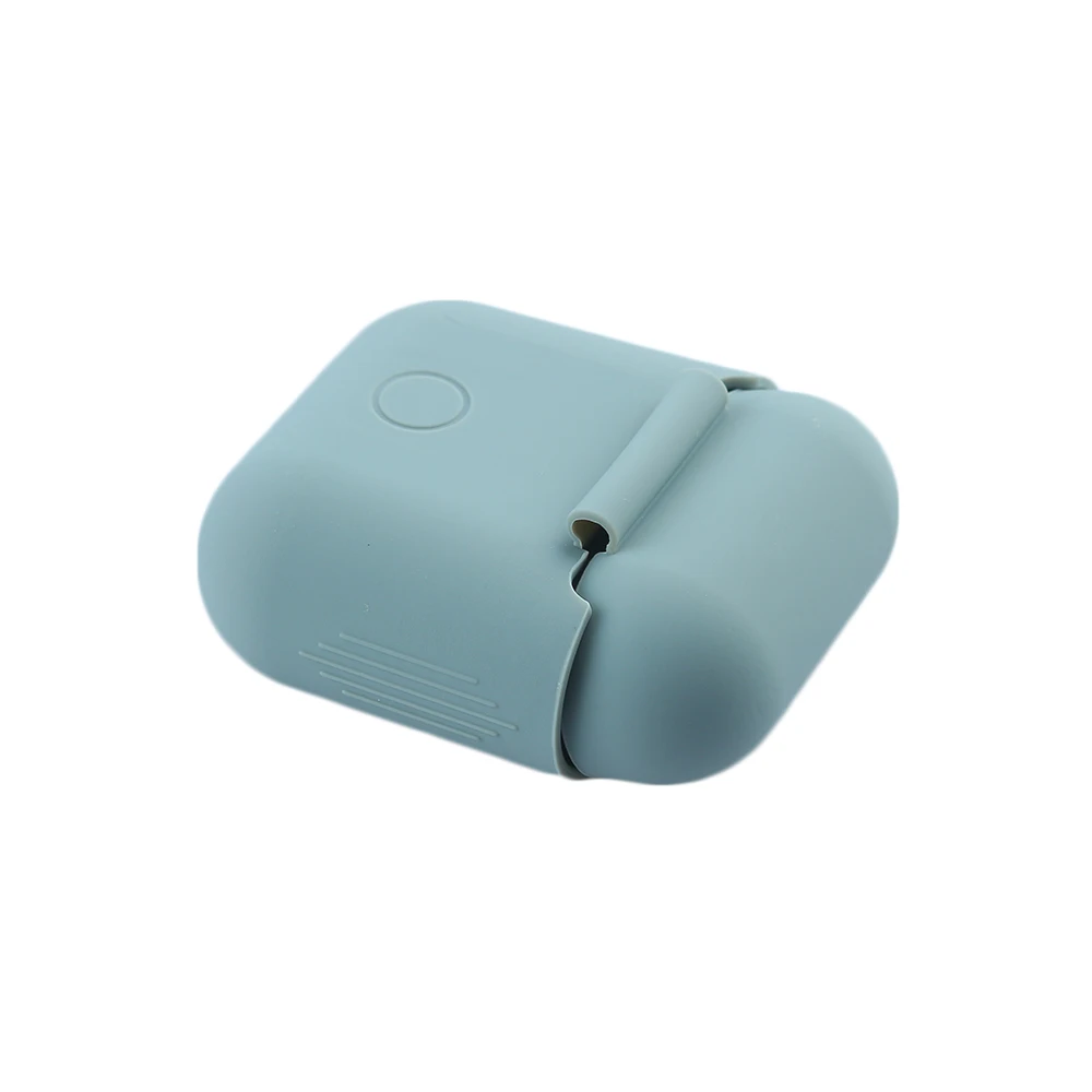 Мягкий силиконовый чехол для Airpods протектор рукава Прозрачный ультра тонкий